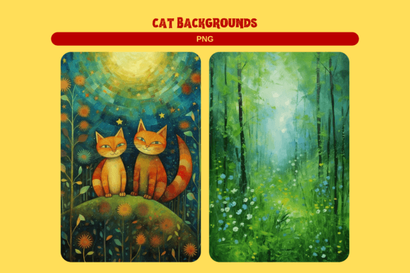 Cat Backgrounds: A Playful Yet Professional Creative Asset