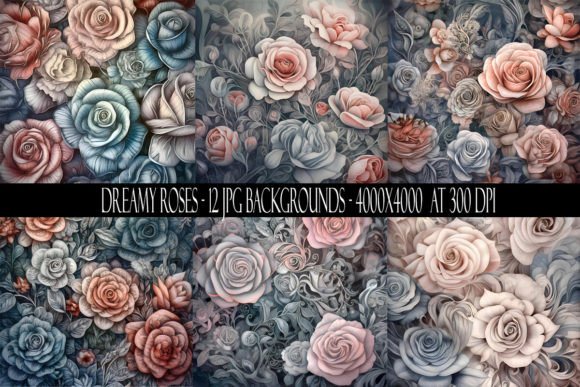 Dreamy Roses Backgrounds: Elevate Your Creative Projects