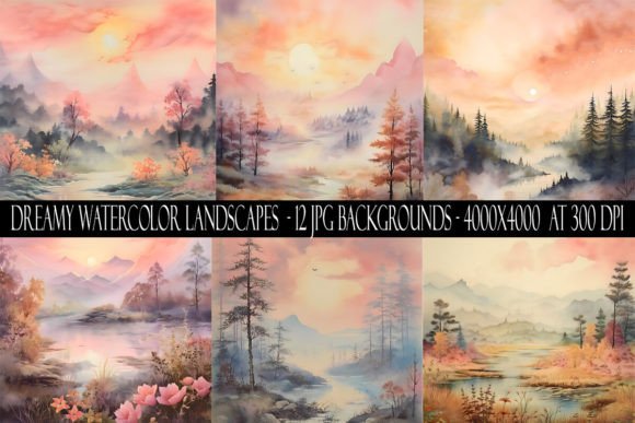 Elevate Your Visuals: The Power of Dreamy Watercolor Backgrounds